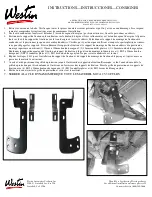 Preview for 3 page of Westin 40-2055 Instructions