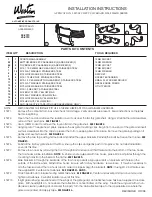 Preview for 1 page of Westin 40-2315 Installation Instructions