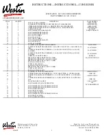 Preview for 1 page of Westin 40-2405 Instructions