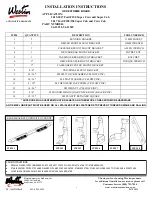 Preview for 1 page of Westin 56-23935 Installation Instructions