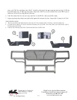 Preview for 2 page of Westin 57-2500 Instructions