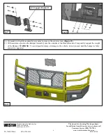 Preview for 8 page of Westin 58-31105 Installation Instructions Manual