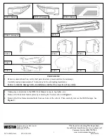 Preview for 2 page of Westin 58-41075 Installation Instructions Manual