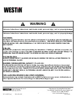 Preview for 8 page of Westin 58-41075 Installation Instructions Manual