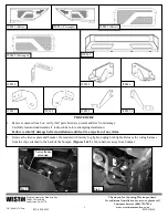 Preview for 2 page of Westin 58-41175 Installation Instructions Manual