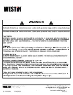 Preview for 7 page of Westin 58-54085 Installation Instructions Manual