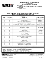 Westin 59-82045 Installation Instructions Manual preview