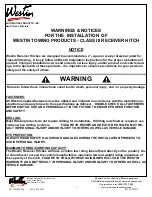 Preview for 3 page of Westin 65-1305 Installation Instructions