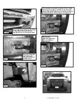 Preview for 3 page of Westin HDX GRILLE GUARD Instructions