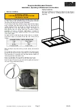 Preview for 5 page of Westin MARTELLI EDGE 1200 Installation, Operation And Maintenance Manual