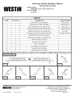 Westin OUTLAW NERF STEP BARS Installation Instructions preview