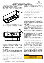 Предварительный просмотр 3 страницы Westin PRIME EDGE Installation, Operation And Maintenance Manual