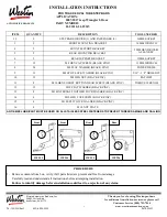 Preview for 1 page of Westin PRO TRAXX 4 OVAL TUBE STEP BARS Installation Instructions