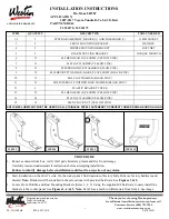 Westin Pro-Traxx 5 WTW Installation Instructions preview