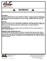 Preview for 4 page of Westin Pro-Traxx 5 WTW Installation Instructions