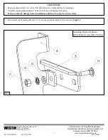 Preview for 2 page of Westin PRO TRAXX 5 Installation Instructions Manual