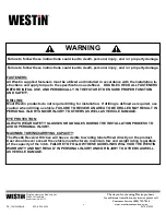 Preview for 6 page of Westin PRO TRAXX 5 Installation Instructions Manual