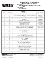 Westin R5 WHEEL TO WHEEL NERF STEP BARS Installation Instructions Manual preview