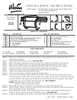 Preview for 1 page of Westin Sportsman 40-0245 Installation Instructions