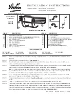 Preview for 1 page of Westin SPORTSMAN 43-0140 Installation Instructions