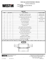 Preview for 1 page of Westin Sportsman X Grille Guard Installation Instructions Manual