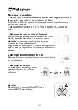 Предварительный просмотр 32 страницы Westinghouse 1701 Operation Manual