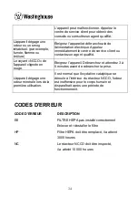 Предварительный просмотр 34 страницы Westinghouse 1701 Operation Manual