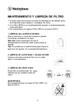 Предварительный просмотр 52 страницы Westinghouse 1701 Operation Manual