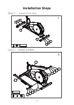 Preview for 22 page of Westinghouse 230502 Operating Manual, Installation Steps