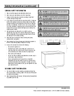 Preview for 3 page of Westinghouse 457-8600 Owner'S Manual