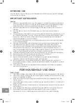 Preview for 2 page of Westinghouse 4895218301539 Instructions Manual