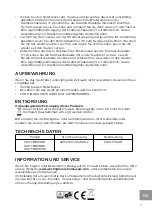 Preview for 11 page of Westinghouse 4895218314706 Instructions Manual