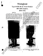 Предварительный просмотр 2 страницы Westinghouse 50-DG-50 Instruction Book