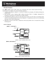 Предварительный просмотр 4 страницы Westinghouse 625HT382E120 Instruction Manual