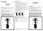 Preview for 1 page of Westinghouse 6339400 Owner'S Manual