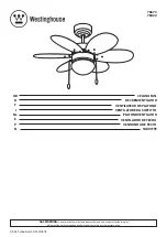 Preview for 1 page of Westinghouse 78422 Manual