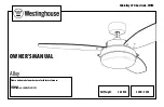 Preview for 1 page of Westinghouse 7876435 Owner'S Manua