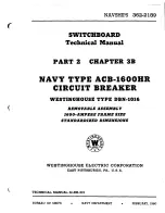 Westinghouse ACB-1600HR Technical Manual preview