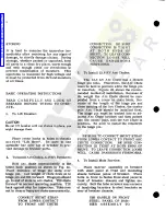 Preview for 8 page of Westinghouse DH-P Series Instructions Manual