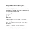 Preview for 6 page of Westinghouse DPF-1411 - LCD Digital Photo Frame User Manual