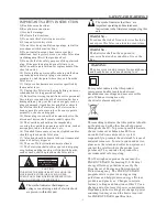 Preview for 3 page of Westinghouse DW37H1G1 User Manual