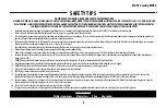 Preview for 2 page of Westinghouse ETL-ES-Cassidy-WH16 Owner'S Manual