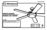 Westinghouse ETL-ES-Comet-WH15 Owner'S Manual preview