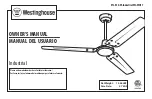 Westinghouse ETL-ES-GW-IndustrialWC-WH17 Owner'S Manual preview