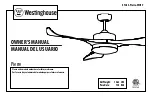 Preview for 1 page of Westinghouse ETL-ES-Pierre-WH19 Owner'S Manual