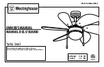 Preview for 1 page of Westinghouse ETL-ES-TurboSwirl-WH20 Owner'S Manual