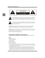 Preview for 4 page of Westinghouse EW24T8FW User Manual