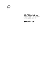 Предварительный просмотр 1 страницы Westinghouse EW32S5UW User Manual