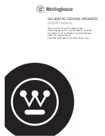 Westinghouse GGN475 Owner'S Manual предпросмотр