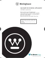 Westinghouse GGP475 Owner'S Manual preview